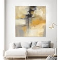 thumbnail image 3 of Giant Art 54x54 Solar Path II Fine Art Giant Canvas Print in Yellow, 3 of 3