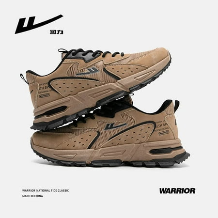 

Warrior Men s Running Shoes Breathable Casual Shoes Comfortable Non-slip Shock Absorption Lightweight Sneaker Male Sports Shoes