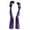 Purple Black Stripe, variant on Almencla 1 Pair Wicked Witch Legs Prop Ornament Funny Haunted House Decoration Decorations Witch Prop for Halloween Lawns Garden Porch Yellow Black Stripe