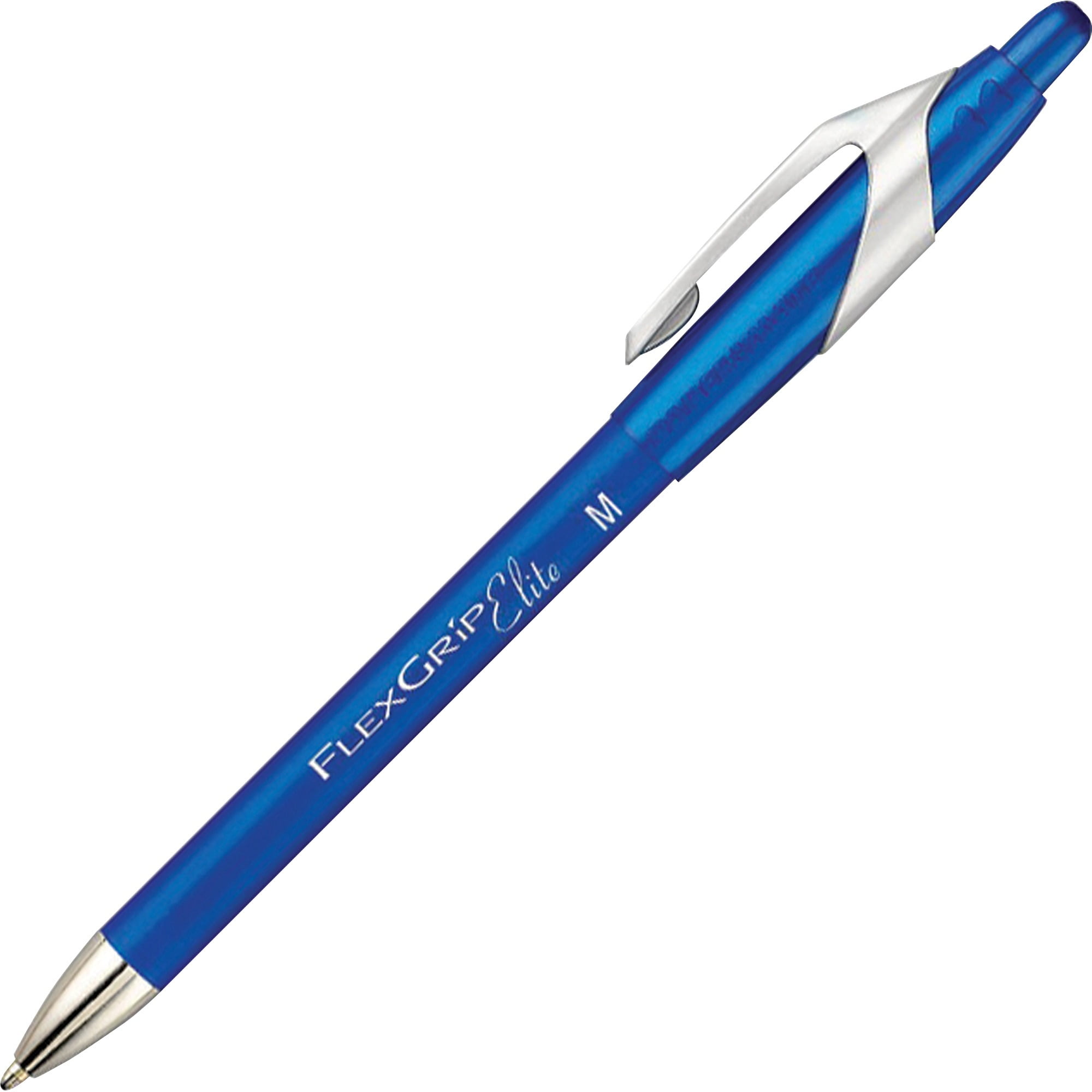 Paper Mate FlexGrip Elite Retractable Ballpoint Pens, 12 / Dozen (Quantity)