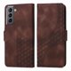 thumbnail image 3 of Funda GANGXUN para Samsung Galaxy S21 Plus con diseño acolchado elegante, cuero PU, protección total y ajuste preciso, 3 of 5