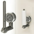 thumbnail image 3 of Suction Cup Paper Towel Holder, No Drill Under Cabinet Roll Holder & Hanging Rod for Kitchen Sink, Bathroom Towel, Adjustable & Rotatable, 3 of 4