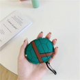 thumbnail image 3 of 3D Vivid Distinctive Turtle Shell Design Air pods Cover for Airpods 1 & 2 Kids Girls Women Cute Animal Wireless Soft Silicone Shockproof Protector Ho, 3 of 4