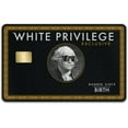 thumbnail image 1 of Durable Vinyl Credit Card Skins Stickers 3-Pack – White-Privile_ge, 1 of 7