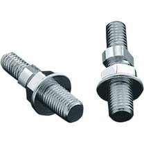 Kuryakyn Harley to Yamaha Chrome Miirror Adaptors 5/16-18 (1413)