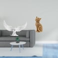 thumbnail image 2 of Estatua de gato ángel, figura de resina, artesanía, decoración, adorno, escultura para oficina, inauguración de la casa, estantería, pasillo, entrada,, 2 of 8