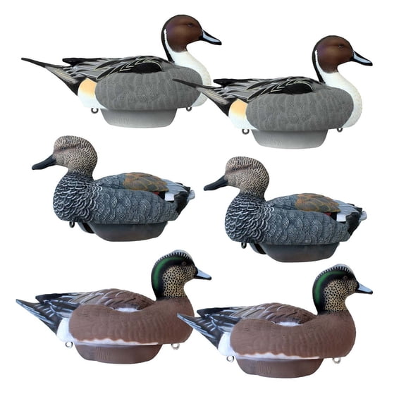 Heyday Outdoors HydroFoam Puddler Pack Decoys, 6 Pack