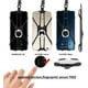 SHANSHUI Lanière de Téléphone 2 en 1 Amovible Porte-Silicone de Sangle de Cou avec Anneau Support Grip Compatible avec iPhone, – image 5 sur 5