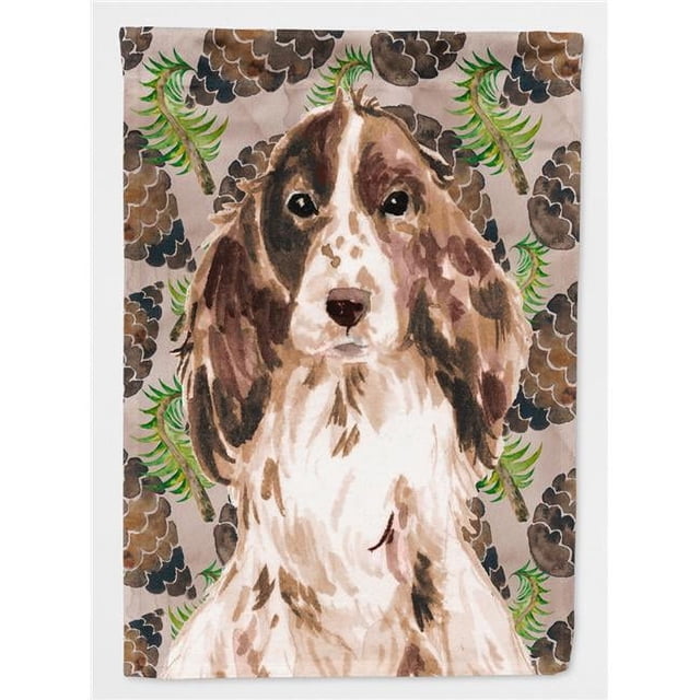 Carolines Treasures BB9587GF Brown Parti Pine Cones Garden Flag