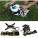 thumbnail image 5 of Training Football, Football Training Elastic Adjustable Waistband, Comfortable Solo Kick, Control Your Football Trainer (Black Yellow), 5 of 5