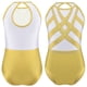 thumbnail image 3 of Traje de patinaje artístico para gimnasia rítmica con diamantes de imitación brillantes para niños y niñas, Jersey de Ballet, leotardo, mono, Ropa de baile, 3 of 5