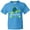 Pacific Blue, variant on Boca Raton, Florida Happy Sea Turtle Youth T-Shirt