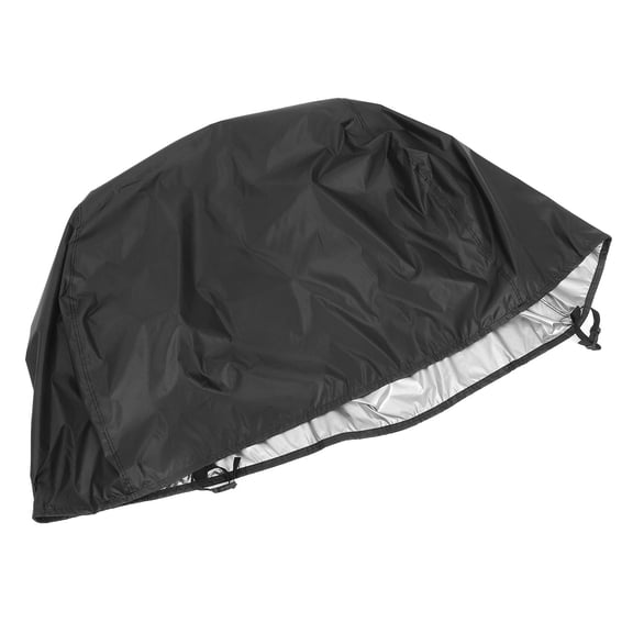 FENGGUIQU Home Use Water Table Cover Black Waterproof Material Guards Against Outdoor Elements