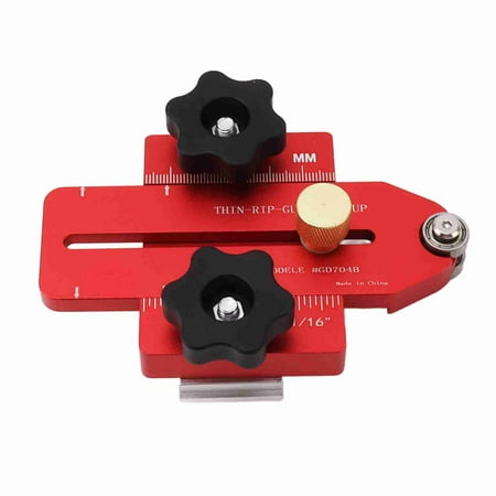 

Big sale Woodworking Table Saw Jig Aluminum Alloy Router Table Band Saw Jig Guide for Repeat Narrow Strip Cuts