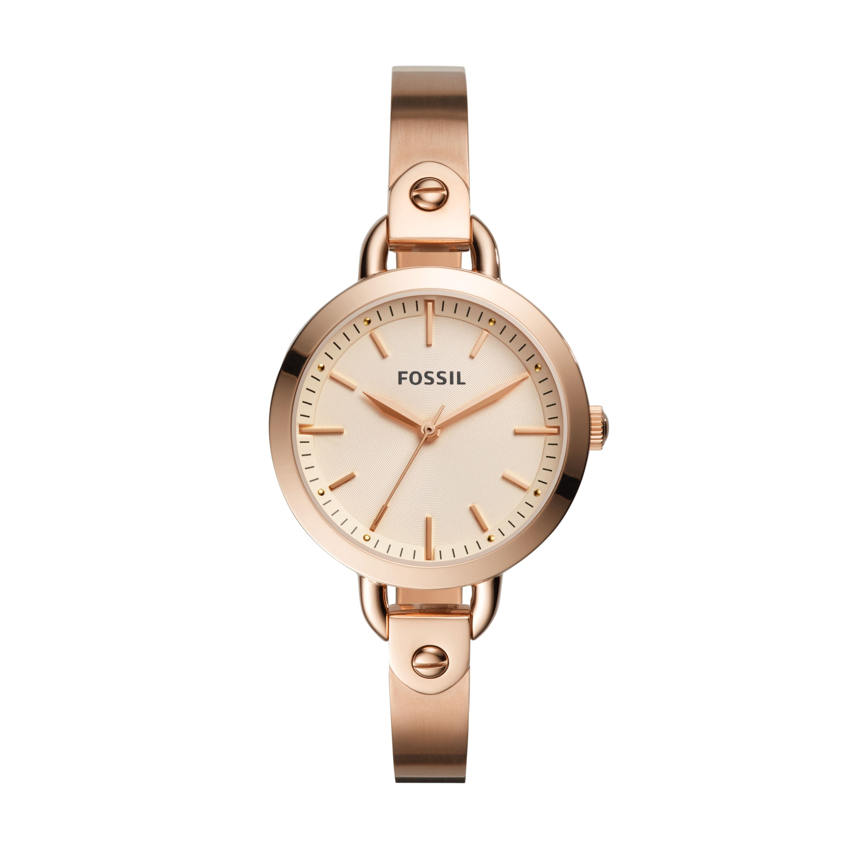 Rose Gold Tone Stainless Steel Watch 