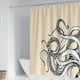 thumbnail image 2 of Cortina de ducha de poliéster Methold decoración estilo para baño Premium adecuada para la mayoría de los baños YL490-2, 2 of 6