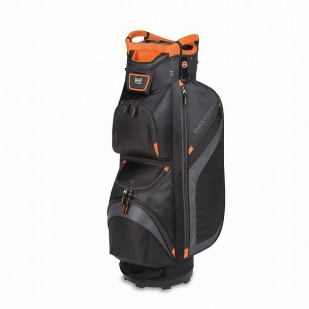 Datrek DG Lite II Cart Bag (Black/Orange, 10" 14way top) Golf NEW