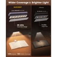 thumbnail image 2 of Lámpara Glocusent, 26 LED, recargable, para libros, con clip, 2 of 8
