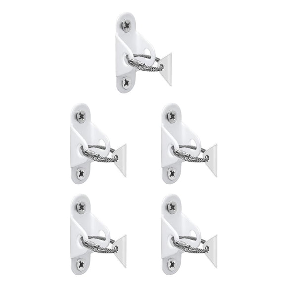 Speravity Cierre anticaída para muebles, sujetador de gabinete de acero inoxidable, juego de fijación antipuntas, herrajes de seguridad para escalada en Type2 NO2 Speravity CBP296912