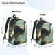 thumbnail image 2 of Disketp Majestic Ostrich In Forest Mochila de Lona Estampada, Mochila Escolar de Viaje Ligera para Estudiantes y Portátil-Medium, 2 of 5
