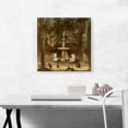 thumbnail image 2 of ARTCANVAS Fountain Of Tritons In Island Garden Aranjuez 1656 Canvas Art Print by Diego Velazquez - Size: 18" x 18" (0.75" Deep), 2 of 9