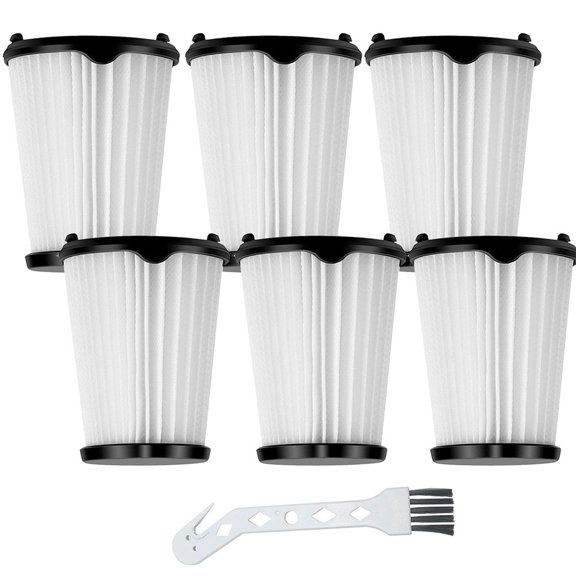 6Pcs Replacement Filters for Electrolux Stick Vacuum Cleaner EHVS2510AW VS3510AR