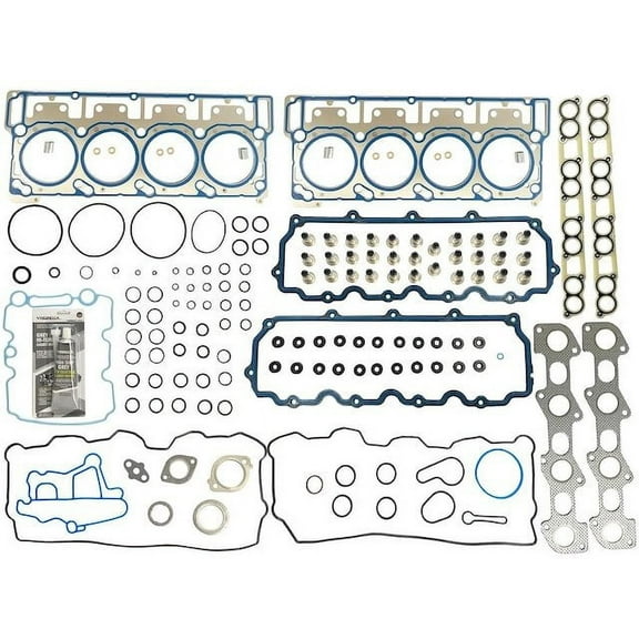 Head Gasket Set - Compatible with 2003 - 2007 Ford F-550 Super Duty 6.0L V8 2004 2005 2006