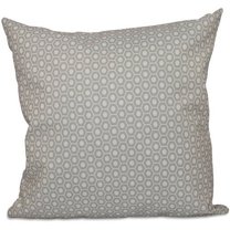 Simply Daisy Geometric Print Decorative Pillow, 16" x 16"
