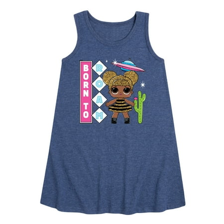 

Lol Surprise! - Queen Bee Born To Roam - Toddler and Youth Girls A-line Dress