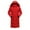 Red, variant on Long Coat Men Sevevn Men's Puffer Jacket Long Winter Parka Coats Windproof Thicken Hooded Quilted Padded Jackets Warm Outerwear