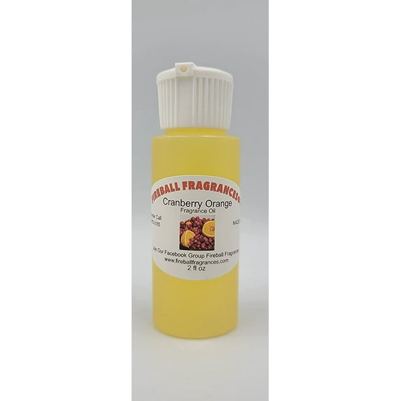 Cranberry Orange Scented Oil by Fireball Fragrances- 2 Oz Bottle