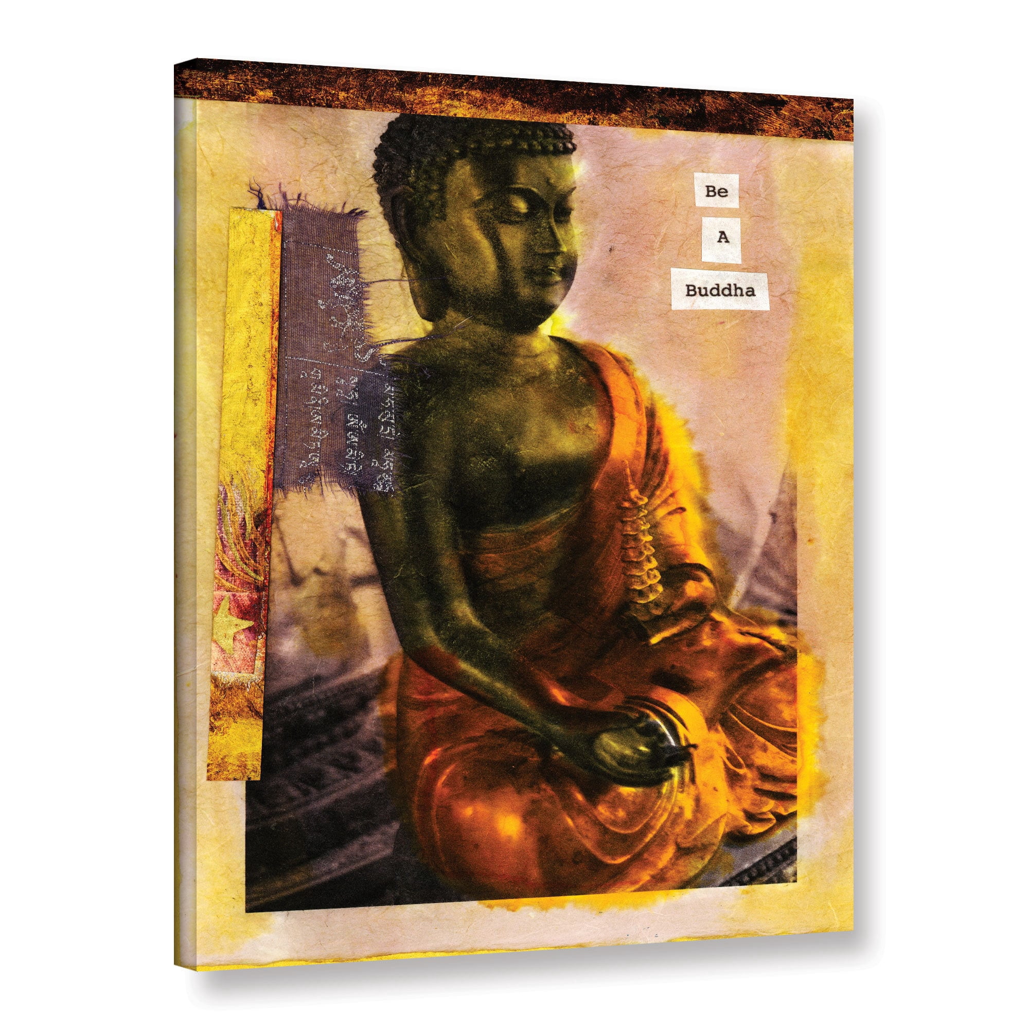 ArtWall Elena Ray "Be A Buddha" Gallery-wrapped Canvas