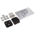 thumbnail image 2 of xinxixnxx Laydown License Plate Frame Mount for Harley Sportster Frame Bracket Laydown Dyna Softail Chrome, 2 of 9