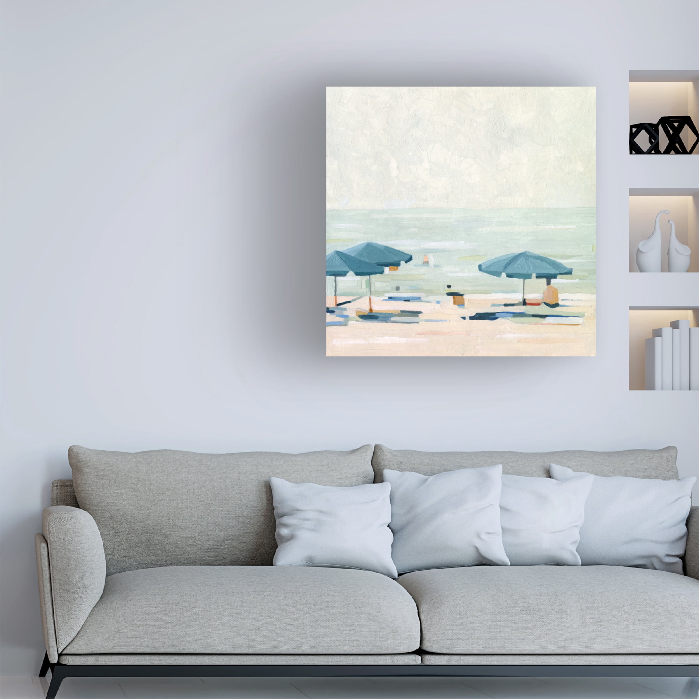 Emma Scarvey 'If Its the Beaches II' Canvas Art