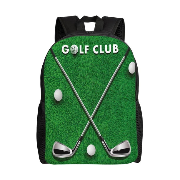 Fotbe Golf Sport Club Mochila de Viaje para Laptop, Mochila Ejecutiva Delgada y Resistente 15.6"