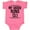 Hot Pink, variant on Inktastic My Daddy Runs Half Marathon Boys or Girls Baby Bodysuit