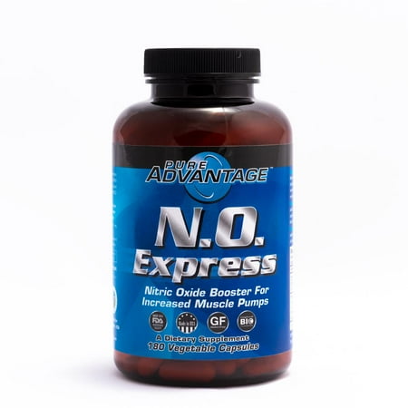 Pure Advantage N. O. Express Nitric Oxide Booster 180 Veg Caps