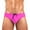 Rose Red, variant on zeranth Adult Men Swimming Trunks Low Rise Solid Color Water Repellent Swim Briefs Swimwear Quick Drying Swimming Trunks Swim Shorts
