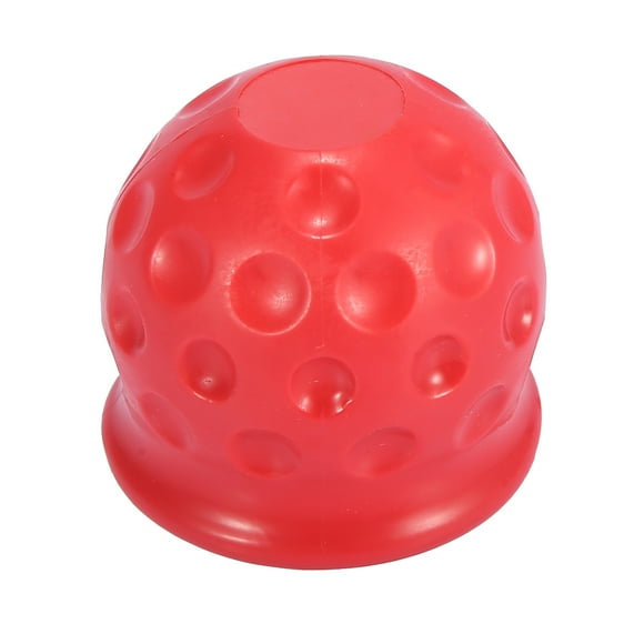 Unique Bargains Trailer Hitch Ball Cap Cover Protector Waterproof 50mm ID Red for Cars Truck RV Boat