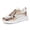 Rose Gold, variant on Women's Glitter Lace Mesh Platform Sneakers, Breathable Low-Top Lace-Up Casual Shoes, Lightweight Non- Fashion Walking Shoes for Summer Daily Outdoor Activities(Black/42)