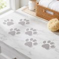 thumbnail image 3 of BlinkLLX 20 Pcs Paw Shaped Non-Slip Bath Appliques Stickers, 3 of 7