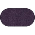 thumbnail image 2 of Koeckritz Rugs Kid Crossing Soft Area Rug, 6'x9' Oval, Solid Purple, for Bedroom, 2 of 5