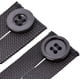 thumbnail image 2 of Extensores de cintura para pantalones elásticos, paquete de 6, expansores de cintura ajustables para hombres y mujeres, juego de extensores de botones para pantalones vaqueros, 2 of 7