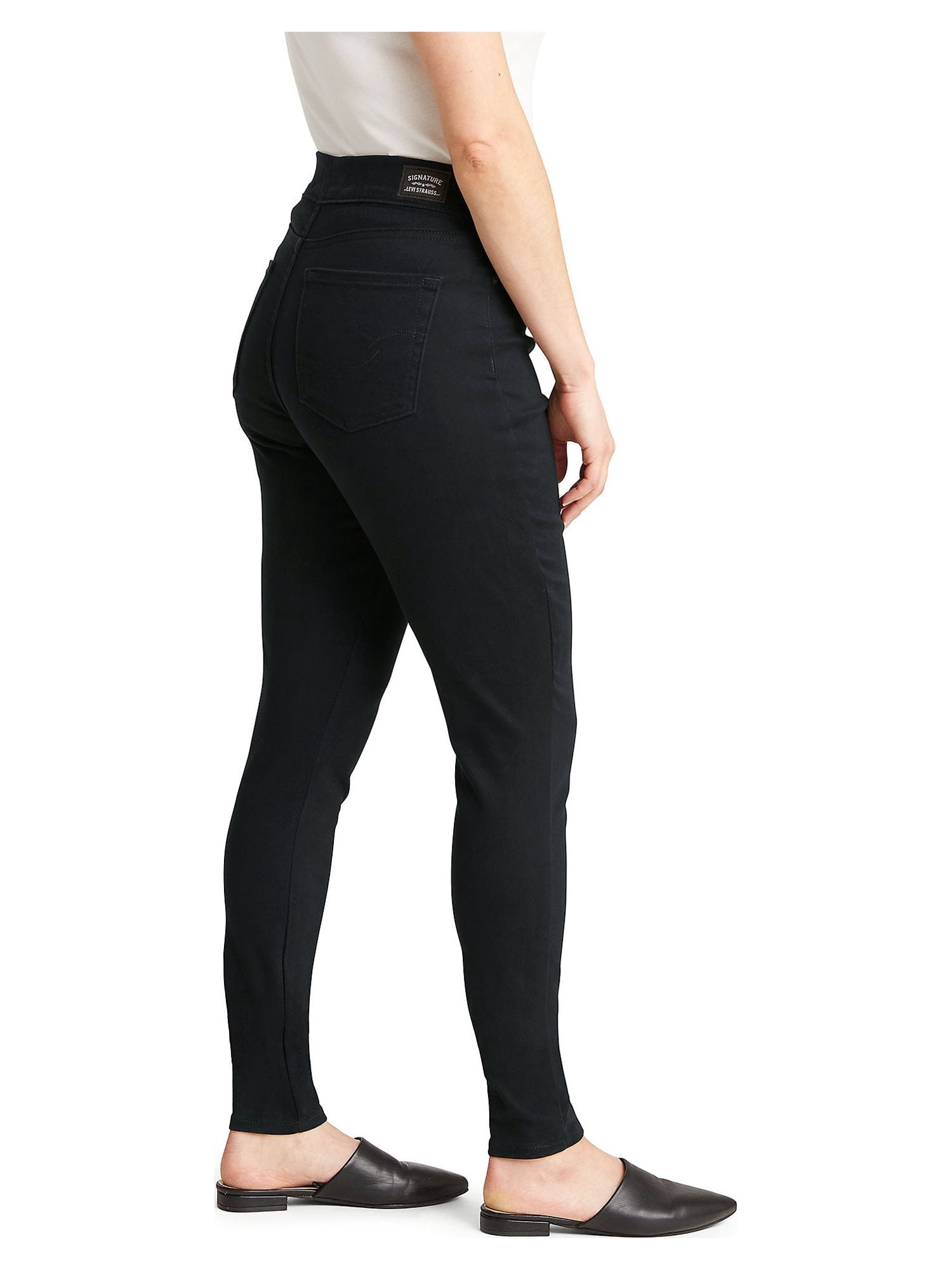 Signature by Levi Strauss & Co. Women's Shaping Pull-On Super Skinny Jeans