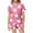 Pink, variant on LUOGENLI Girls Pajamas Size 14-42 Toddler Sleepwear Set Short Sleeve Pajamas for 2 3 Year Olds Comfortable Home Loungewear Girls Pajamas Size 10-17 Shorts Black Size 4-5 Years
