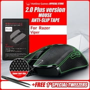 Hotline Games Mouse Grip Tape for Viper Ultimate Wireless, Argyle Pattern, 1 Pack, Black