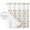 Green, variant on No Hook Bohemia Shower Curtain with Snap in Liner Set, Modern Boho Floral Plants Minimalist Abstract Beige Waterproof Bathroom Curtains with See Through Top Window, Hotel Style Small 36 x 78 Inch