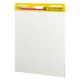 Postit® Super Sticky Easel Pad, 25 in. x 30 in., White, 30 Sheets/Pad