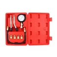 thumbnail image 3 of Cylinder Pressure Gauge Compression Tester Petrol Engine Compression Tester Test Gauge Kit Car Motorcycle Garage Tools Case, 3 of 8