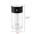 thumbnail image 5 of Humidifiers for Bedroom Quiet Humidifiers for Large Room, Portable Humidifier 280ml Small Cool Mist Humidifier USB Desktop Humidifier for Bedroom Office Home 2 Mist Modes Super Quiet on Clearance, 5 of 6